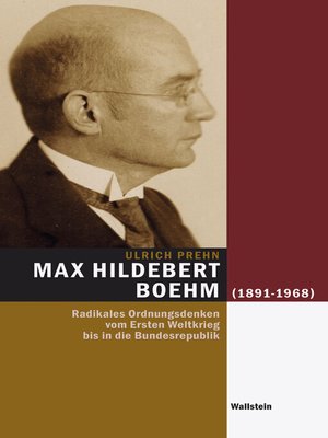 cover image of Max Hildebert Boehm